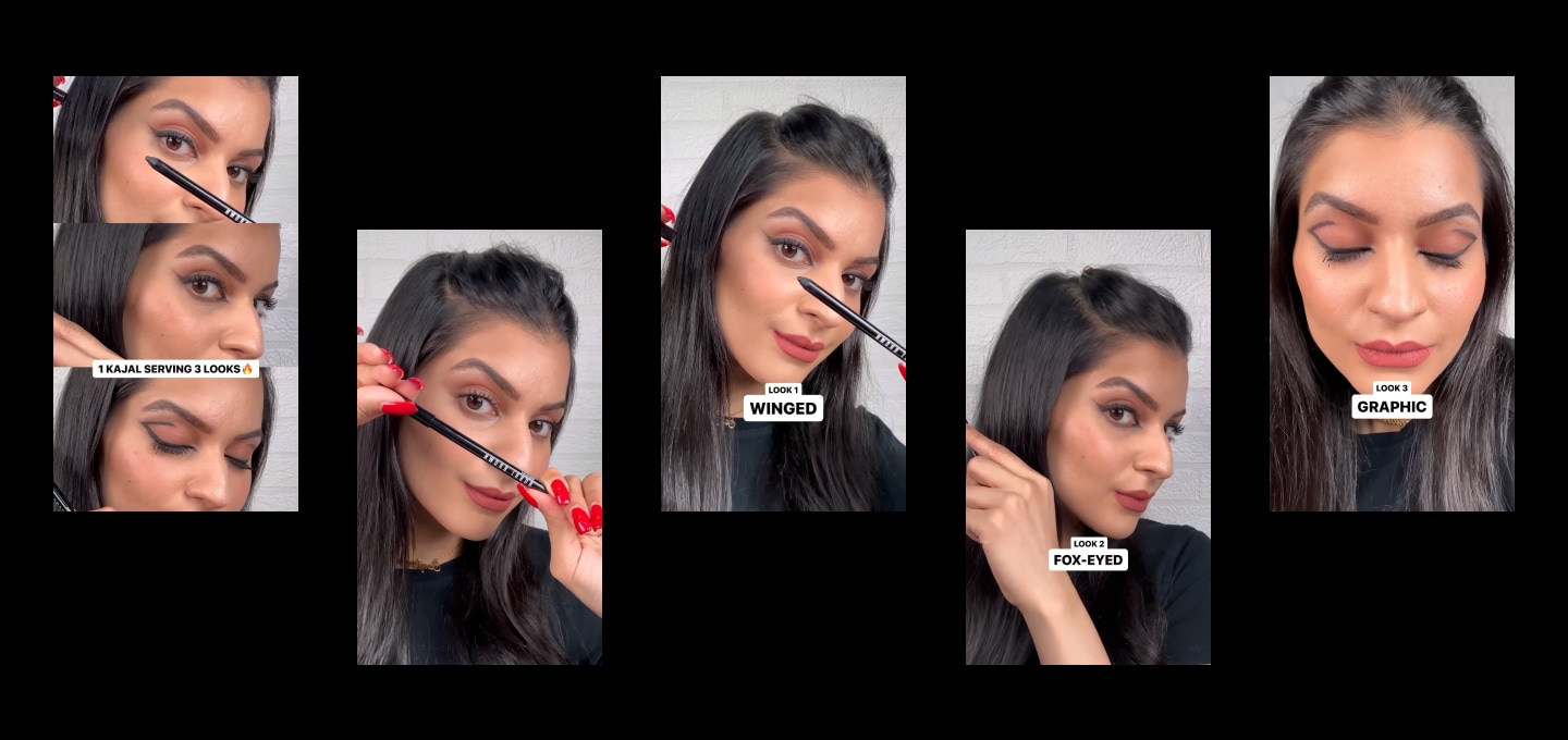 Collage de photos des différentes étapes du Latte Makeup effectué par Laura Jubin, Pro Artist Bobbi Brown France